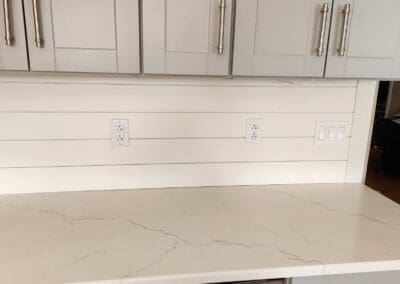 Shiplap Backsplash