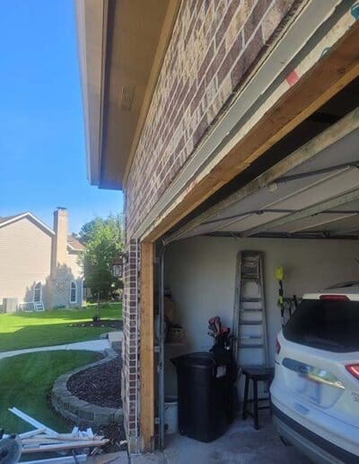 garage trim replacement